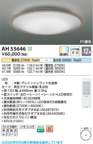 β Koizumi ߾ LED AH55646