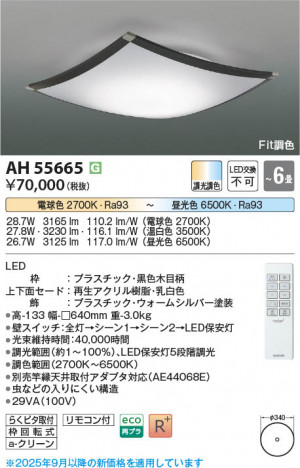 β Koizumi ߾ LED AH55665