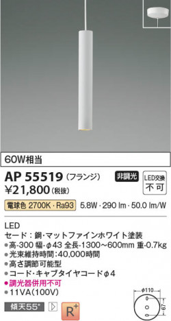 β Koizumi ߾ LEDڥ AP55519