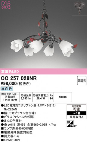 ODELIC ǥå ǥꥢ OC257028NR ᥤ̿