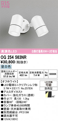 ODELIC ǥå ƥꥢ饤 OG254563NR ᥤ̿