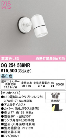 ODELIC ǥå ƥꥢ饤 OG254569NR ᥤ̿