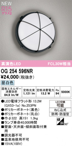 ODELIC ǥå ƥꥢ饤 OG254596NR ᥤ̿