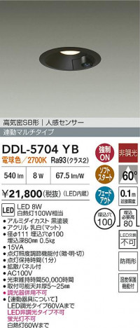 ʼ̿ | DAIKO ŵ LED ʹ󥵡ե饤 DDL-5704YB | ̿ LIGHTSTYLE 饤ȥ