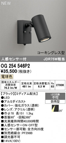 ñ�ʲ���ODELIC �����ǥ�å� LED �������ƥꥢ�饤�� OG254546P2 | ���������̿����䡦����ƥꥢ���������Ρڥ饤�ȥ��������