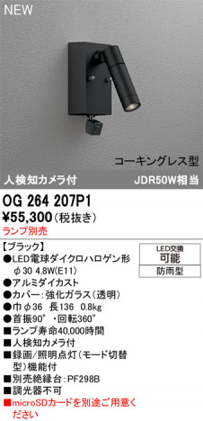 ñ�ʲ���ODELIC �����ǥ�å� LED �������ƥꥢ�饤�� OG264207P1 | ���������̿����䡦����ƥꥢ���������Ρڥ饤�ȥ��������