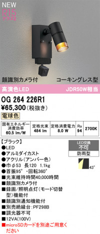 ñ�ʲ���ODELIC �����ǥ�å� LED �������ƥꥢ�饤�� OG264226R1 | ���������̿����䡦����ƥꥢ���������Ρڥ饤�ȥ��������