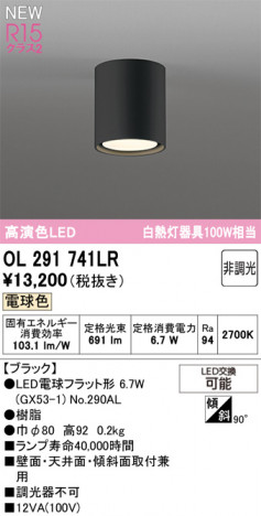 ñ�ʲ���ODELIC �����ǥ�å� LED ����������󥰥饤�� OL291741LR | ���������̿����䡦����ƥꥢ���������Ρڥ饤�ȥ��������