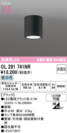 ñ�ʲ���ODELIC �����ǥ�å� LED ����������󥰥饤�� OL291741NR | ���������̿����䡦����ƥꥢ���������Ρڥ饤�ȥ��������