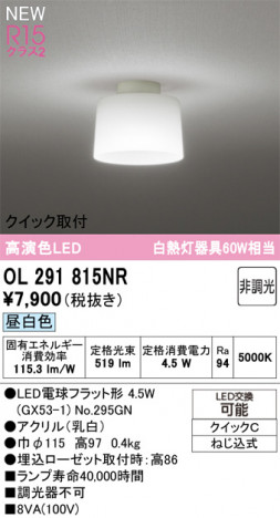 ñ�ʲ���ODELIC �����ǥ�å� LED ����������󥰥饤�� OL291815NR | ���������̿����䡦����ƥꥢ���������Ρڥ饤�ȥ��������