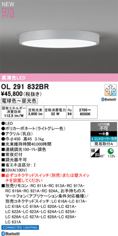 ñ�ʲ���ODELIC �����ǥ�å� LED ������󥰥饤�� OL291832BR | ���������̿����䡦����ƥꥢ���������Ρڥ饤�ȥ��������