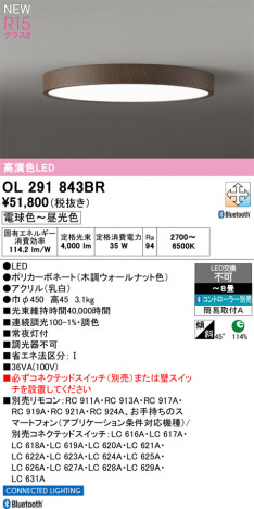 ñ�ʲ���ODELIC �����ǥ�å� LED ������󥰥饤�� OL291843BR | ���������̿����䡦����ƥꥢ���������Ρڥ饤�ȥ��������