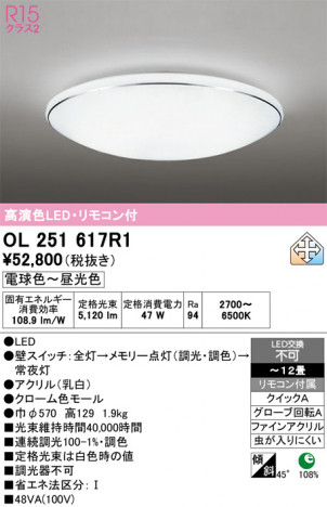 ñ�ʲ���ODELIC �����ǥ�å� LED ������󥰥饤�� OL251617R1 | ���������̿����䡦����ƥꥢ���������Ρڥ饤�ȥ��������
