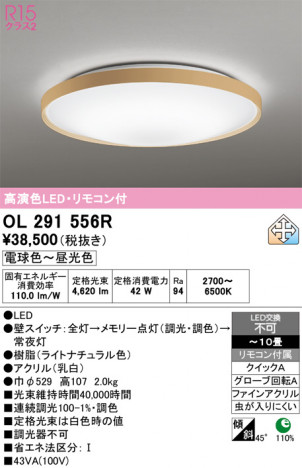 ñ�ʲ���ODELIC �����ǥ�å� LED ������󥰥饤�� OL291556R | ���������̿����䡦����ƥꥢ���������Ρڥ饤�ȥ��������