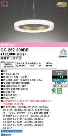 ñ�ʲ���ODELIC �����ǥ�å� LED �����ǥꥢ OC257208BR | ���������̿����䡦����ƥꥢ���������Ρڥ饤�ȥ��������