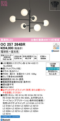 ñ�ʲ���ODELIC �����ǥ�å� LED �����ǥꥢ OC257264BR | ���������̿����䡦����ƥꥢ���������Ρڥ饤�ȥ��������