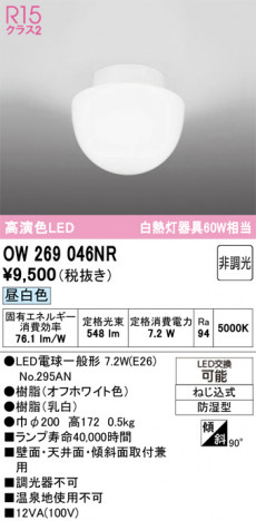 ñ�ʲ���ODELIC �����ǥ�å� LED �Х��롼��饤�� OW269046NR | ���������̿����䡦����ƥꥢ���������Ρڥ饤�ȥ��������