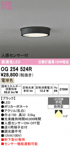 ñ�ʲ���ODELIC �����ǥ�å� LED �������ƥꥢ�饤�� OG254524R | ���������̿����䡦����ƥꥢ���������Ρڥ饤�ȥ��������
