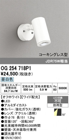 ñ�ʲ���ODELIC �����ǥ�å� LED �������ƥꥢ�饤�� OG254718P1 | ���������̿����䡦����ƥꥢ���������Ρڥ饤�ȥ��������
