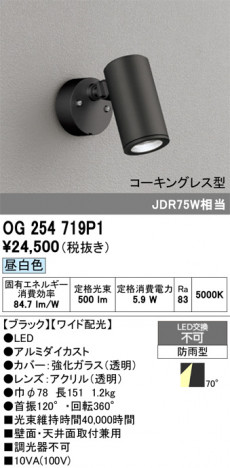 ñ�ʲ���ODELIC �����ǥ�å� LED �������ƥꥢ�饤�� OG254719P1 | ���������̿����䡦����ƥꥢ���������Ρڥ饤�ȥ��������