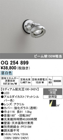 ñ�ʲ���ODELIC �����ǥ�å� LED �������ƥꥢ�饤�� OG254899 | ���������̿����䡦����ƥꥢ���������Ρڥ饤�ȥ��������