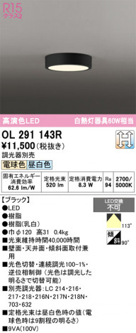 ñ�ʲ���ODELIC �����ǥ�å� LED ����������󥰥饤�� OL291143R | ���������̿����䡦����ƥꥢ���������Ρڥ饤�ȥ��������