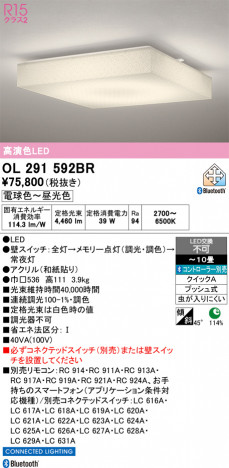 ñ�ʲ���ODELIC �����ǥ�å� LED ������󥰥饤�� OL291592BR | ���������̿����䡦����ƥꥢ���������Ρڥ饤�ȥ��������