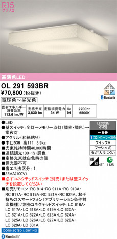 ñ�ʲ���ODELIC �����ǥ�å� LED ������󥰥饤�� OL291593BR | ���������̿����䡦����ƥꥢ���������Ρڥ饤�ȥ��������