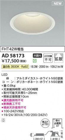 ���β��� | KOIZUMI �������߾��� LED������饤�� AD58173 | ���������̿����䡦����ƥꥢ���������� �饤�ȥ�������