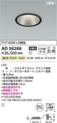 ���β��� | KOIZUMI �������߾��� LED������饤�� AD58288 | ���������̿����䡦����ƥꥢ���������� �饤�ȥ�������