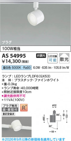 ���β��� | KOIZUMI �������߾��� LED���ݥåȥ饤�� AS54995 | ���������̿����䡦����ƥꥢ���������� �饤�ȥ�������