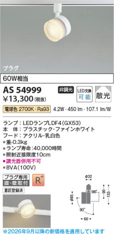 ���β��� | KOIZUMI �������߾��� LED���ݥåȥ饤�� AS54999 | ���������̿����䡦����ƥꥢ���������� �饤�ȥ�������