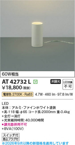 ���β��� | KOIZUMI �������߾��� LED������� AT42732L | ���������̿����䡦����ƥꥢ���������� �饤�ȥ�������