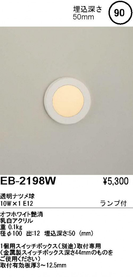 ��ƣ���� ENDO �եåȥ饤�� EB-2198W