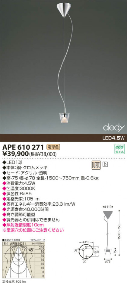 KOIZUMI APE610271 �ᥤ��̿�