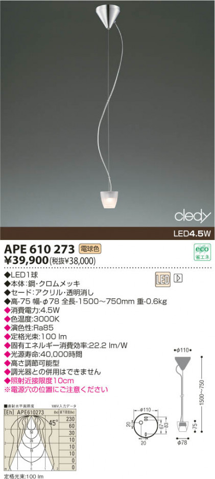KOIZUMI APE610273 �ᥤ��̿�