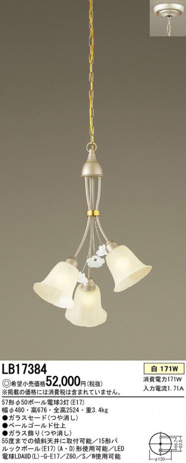 Panasonic �����ǥꥢ LB17384 �ᥤ��̿�