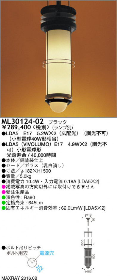 �ޥå����쥤 MAXRAY LED������� ML30124-02 �ᥤ��̿�
