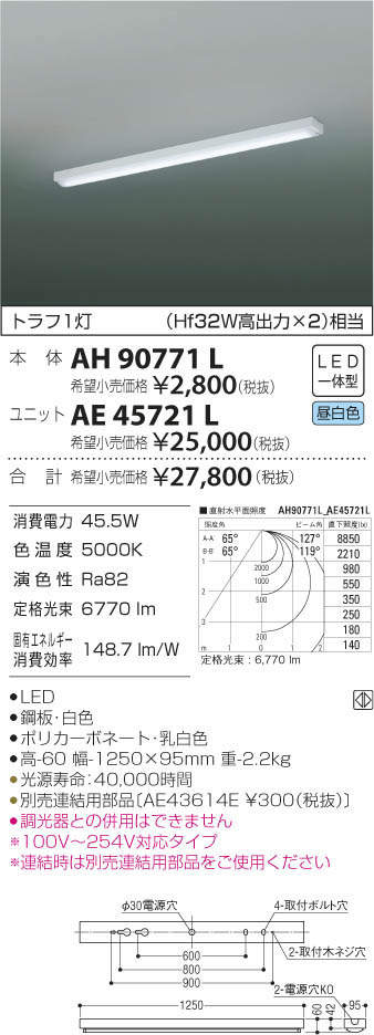 �������߾��� KOIZUMI LED �١����饤�� AH90771L �ᥤ��̿�