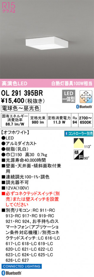 ODELIC ǥå 󥰥饤 OL291395BR ᥤ̿