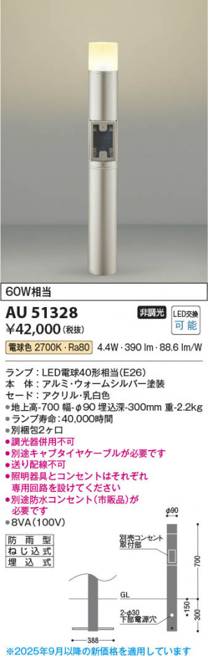 β Koizumi ߾ LEDǥ饤 AU51328