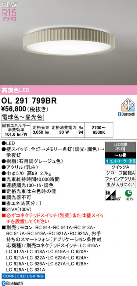 ñ�ʲ���ODELIC �����ǥ�å� LED ������󥰥饤�� OL291799BR | ���������̿����䡦����ƥꥢ���������Ρڥ饤�ȥ��������