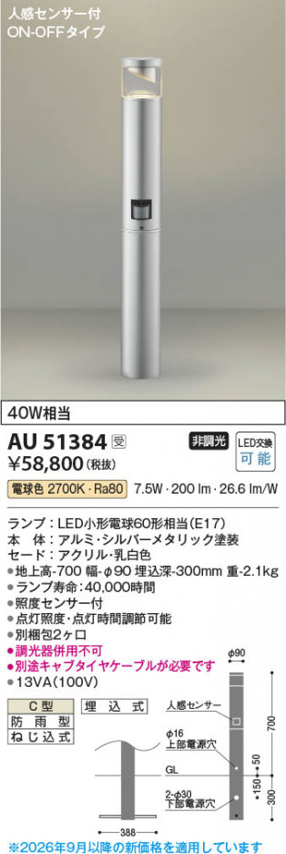 ���β��� | KOIZUMI �������߾��� LED�����ǥ�饤�� AU51384 | ���������̿����䡦����ƥꥢ���������� �饤�ȥ�������