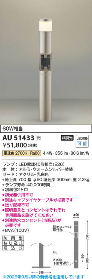 ���β��� | KOIZUMI �������߾��� LED�����ǥ�饤�� AU51433 | ���������̿����䡦����ƥꥢ���������� �饤�ȥ�������