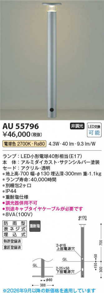 ���β��� | KOIZUMI �������߾��� LED�����ǥ�饤�� AU55796 | ���������̿����䡦����ƥꥢ���������� �饤�ȥ�������