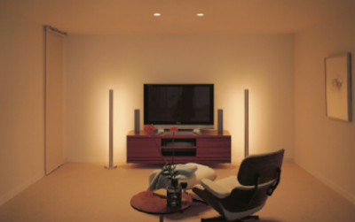 Lifestyle 135 home entertainment system×照明