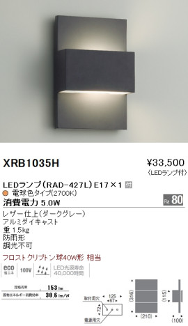 ƣ ENDO LED ȥɥ XRB1035H ᥤ̿