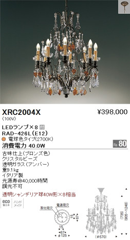 ƣ ENDO LED ǥꥢ XRC2004X ᥤ̿