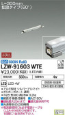 DAIKO 大光電機 アウトドアラインライト LZW-91603WTE
