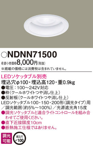Panasonic 饤 NDNN71500 ᥤ̿
